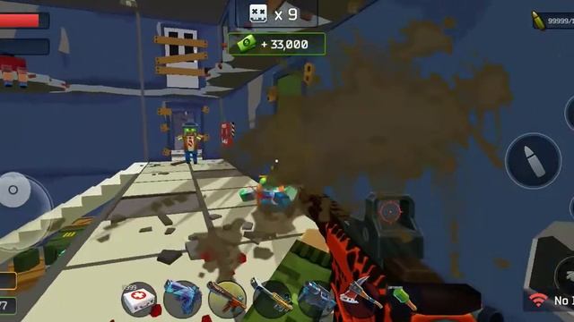 Pixel Combat Zombies Strike - Hardcore Vault Android Gameplay смотреть онлайн