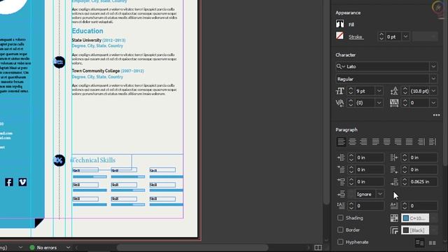 Import Text in Adobe InDesign смотреть онлайн