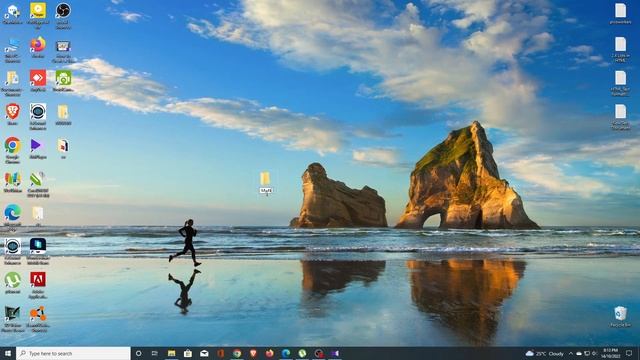 Windows 10 - Create a Folder - How to Make New Folder on Your Computer Desktop смотреть онлайн