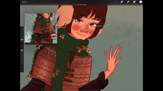 Bean3k DTIYS Challenge - Procreate Speedpaint смотреть онлайн