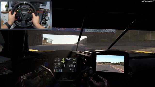 Automobilista 2 - Corvette C8.R at Laguna Seca | Thrustmaster TS-XW Gameplay смотреть онлайн