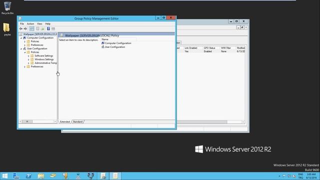Windows Server 2012 R2 GPO ile Wallpaper Değiştirme ve Sabitleme смотреть онлайн