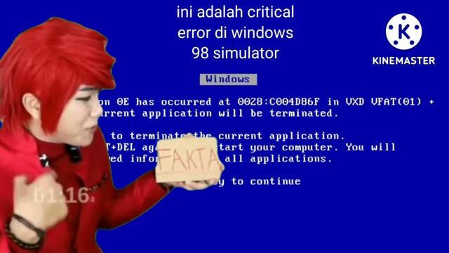 critival error di windows 98 simulator смотреть онлайн