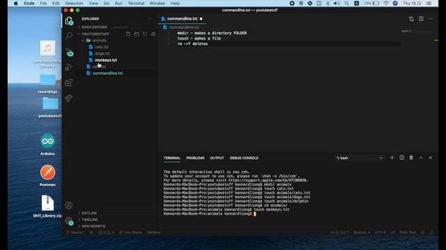 How To Use The Command Line on Mac for BEGINNERS in 8 Minutes!! | EASY Terminal Basics for BEGINNER смотреть онлайн