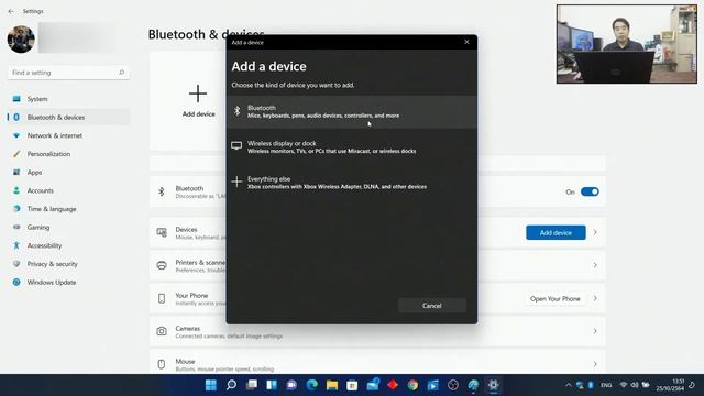 วิธีเช็ค Bluetooth เปิดหรือปิดและเพิ่มอุปกรณ์บน Windows 11 #Catch5 #windows11 #มือใหม่ใช้คอม смотреть онлайн
