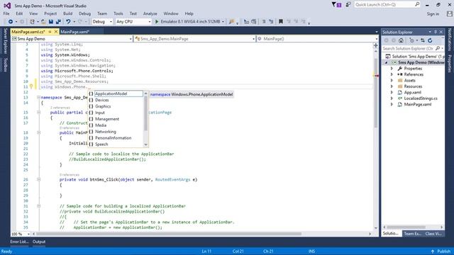 Windows Phone 8 App Development Tutorial 31 смотреть онлайн