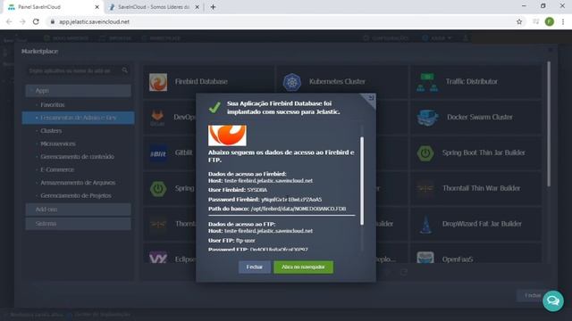 Como instalar e configurar seu Cloud Firebird | SaveinCloud смотреть онлайн