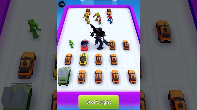 MAX LEVEL in Merge Battle Car Game смотреть онлайн