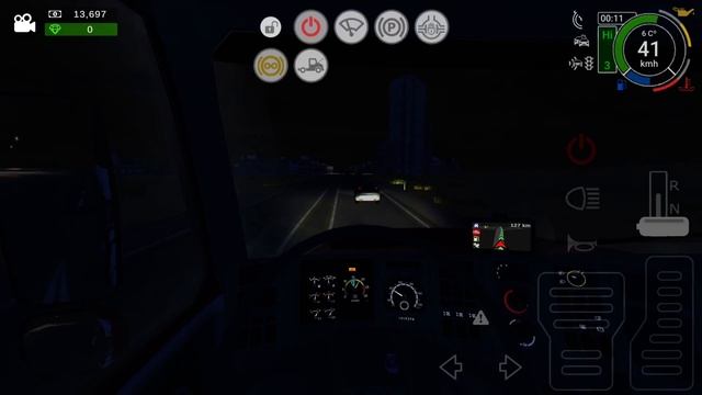 Grand Truck Simulator 2 ( IOS ) Scania 142H - 420 6X4 Late Night Drive смотреть онлайн