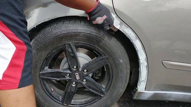 Ultimate Rust Repair: Restoring My Nissan Altima with Bondo, Spray Paint, and Meguiar's Shine! смотреть онлайн