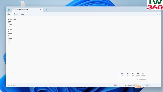 How to make a tree.Bat file for auto refresh/Shortcurt tree Windows 7/11 Pc 2023(Bangla Tutorial01) смотреть онлайн