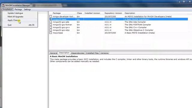 2 Installing GCC MingW смотреть онлайн