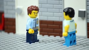 Lego City Bank Robbery Car Crash ATM Robbers