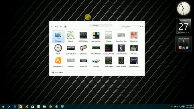 How To Download 8 Gadjets Pack ON Window 10 смотреть онлайн