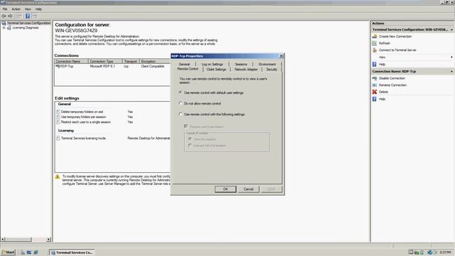 Activity 10 9 Configuring Terminal Services смотреть онлайн