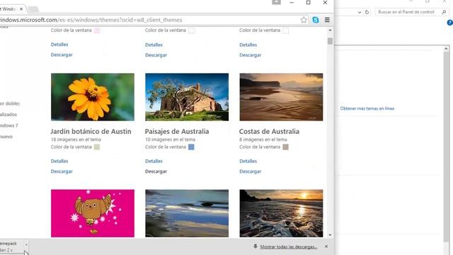 Como descargar temas para windows 10 !!!!! en español смотреть онлайн