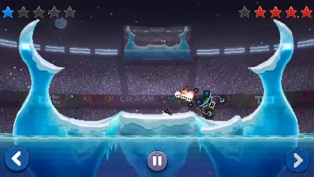 Drive Ahead! Replay: Бот с пилой vs. Снеговик. смотреть онлайн