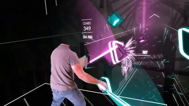 [Beat Saber] "Aqua" Barbie Girl (EXPERT) FULL COMBO смотреть онлайн