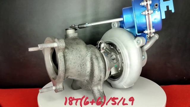 TD04 18T(6+6)/5CM²/L9blade смотреть онлайн