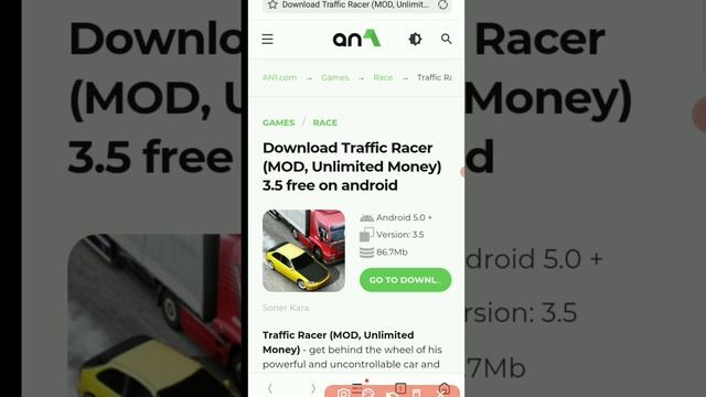 traffic racer mod apk unlimited money смотреть онлайн