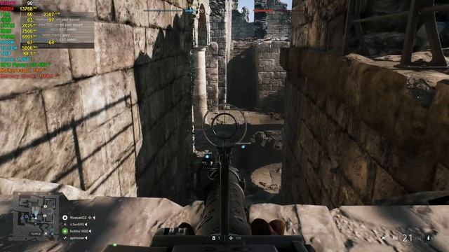 Battlefield V Multiplayer DXR RTX 2080 OC & 9700K 5GHz [ HIGH - 1440P ] смотреть онлайн