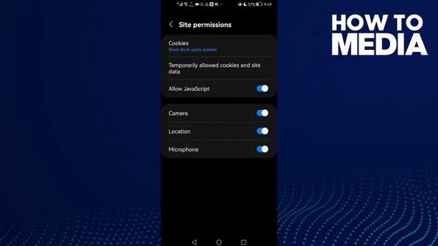 How to View Allowed Cookies on Samsung Internet browser смотреть онлайн