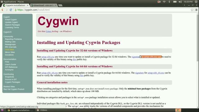 vi / vim for Windows (vi for beginners Part 2) смотреть онлайн
