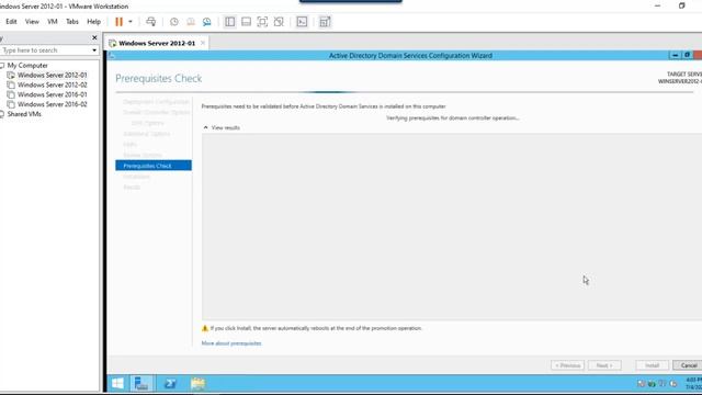 How to Install Active Directory Full Step By Step - Windows Server 2012 смотреть онлайн