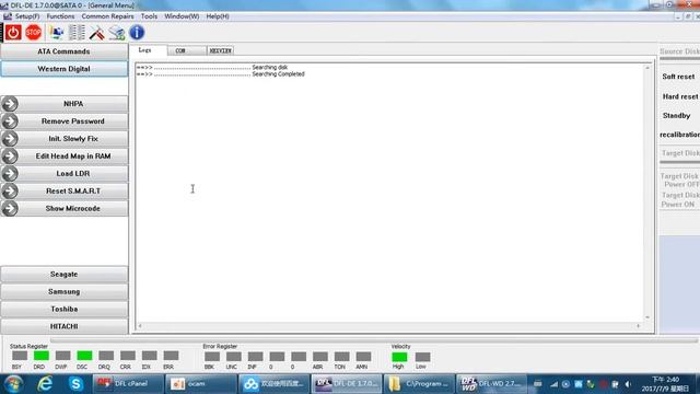 How to mount and unmount hard drives connected to DFL data recovery hardware смотреть онлайн