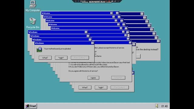 Windows 95 crazy error смотреть онлайн