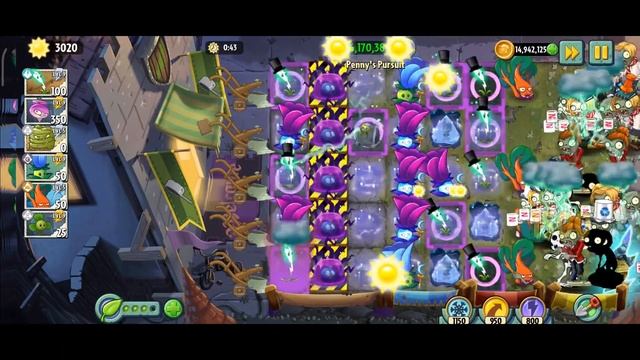 Plants vs. Zombies 2 Penny's Pursuit- Gloom Vine- Hot Seat смотреть онлайн