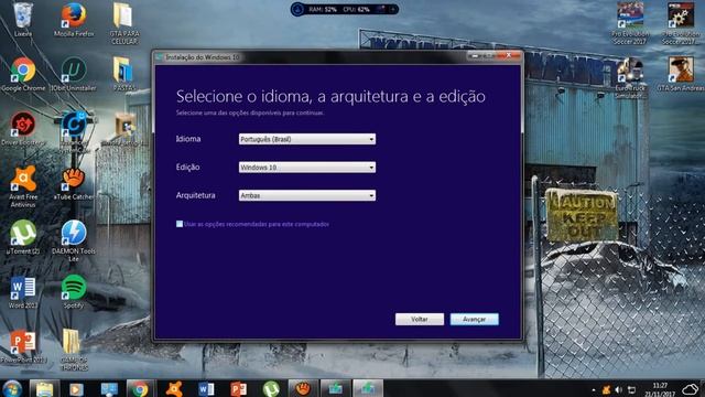 Tutorial de como baixar a imagem ISO do WINDOWS 10 32 e 64 BITS + ATIVADOR - ATUALIZADO 17/2018 - смотреть онлайн