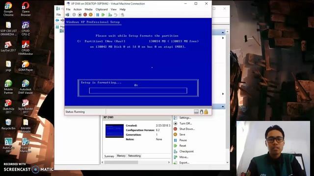 Tutorial Install Windows XP menggunakan Hyper V смотреть онлайн
