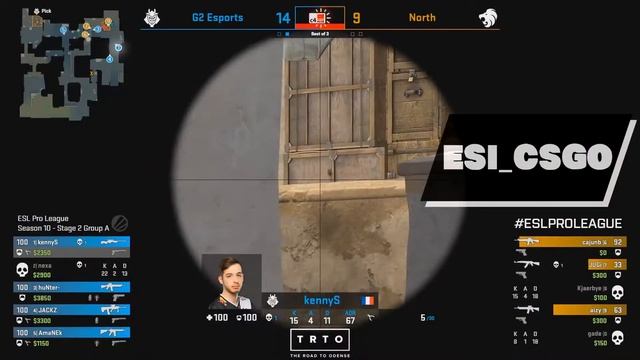 HUNTER - GOD | NIFTY - AWP MANIAC [BEST OF CS:GO] смотреть онлайн