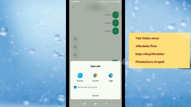 How To Make Chrome Default Browser on Android |Mi note 5 pro change default browser to Chrome смотреть онлайн