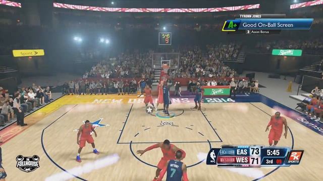 NBA 2K14 MyCAREER PS4 Gameplay - All-Star Game : Tyronn Going For 60+? | Kobe Carried Off The Court смотреть онлайн