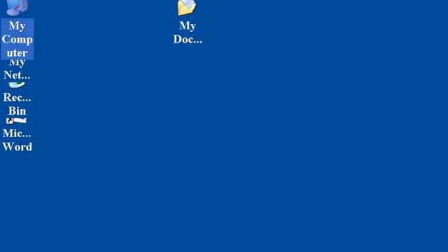 Window XP Tutorial How to Change Font, Icon Size смотреть онлайн