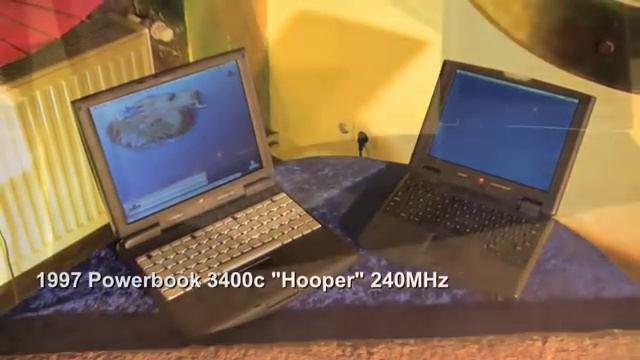 Apple Powerbook 2400c "Comet" 1997 - it's tiny! смотреть онлайн