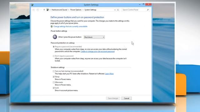 How to turn on and turn off Fast Startup option in Windows® 8.1 смотреть онлайн