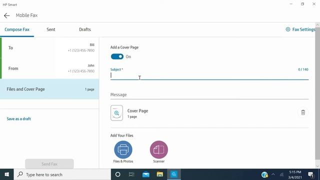 Senden von Faxen von Ihrem Computer mit HP Smart | HP Drucker | HP Support смотреть онлайн