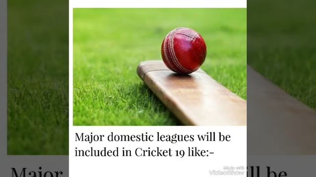 EA Cricket 19| New features and facts| смотреть онлайн