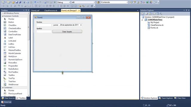 110929 Visual Basic .Net - DateTimePicker 01 - Parte 4 смотреть онлайн