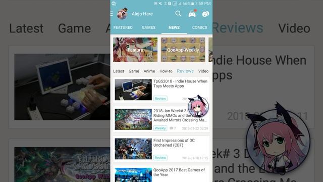 QooApp la aplicación para descargar juegos Japoneses смотреть онлайн