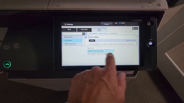 How To Connect Sharp Copier To Your Network by Assigning An IP Address смотреть онлайн