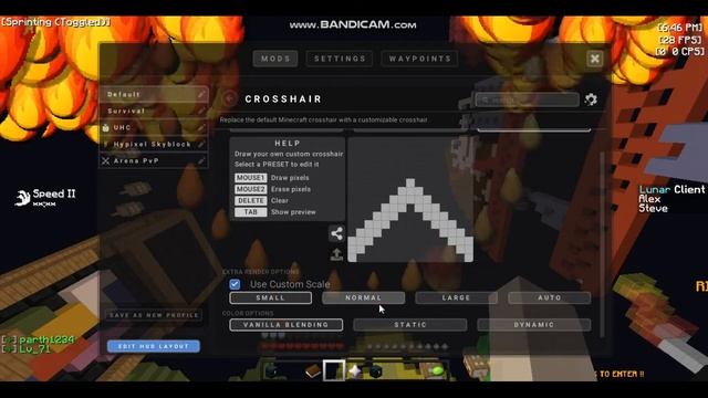 How to get Bedless noob Crosshair in Lunar client latest version!! смотреть онлайн