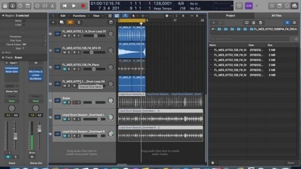 How to Use Noise Gate in Logic Pro X - Music Production Tutorial (also works in any other DAW)