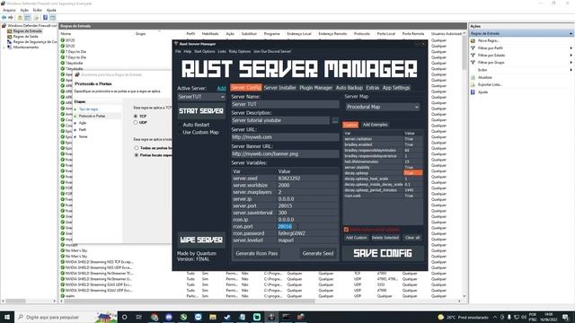 Como criar server de RUST | TUTORIAL RUST SERVER [PT-BR] смотреть онлайн