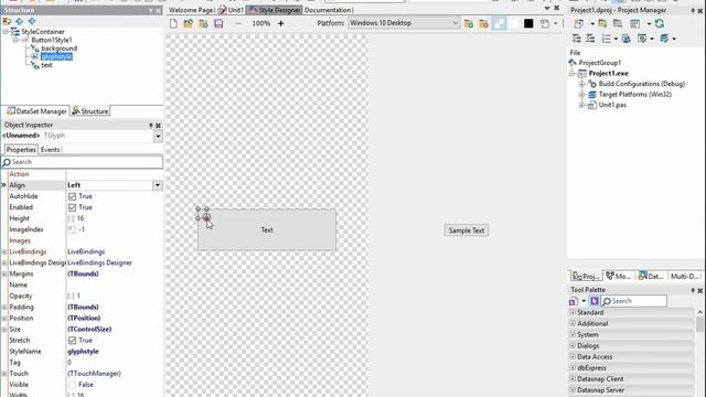 RadStudio, FireMonkey Button ve Image (ImageList) смотреть онлайн