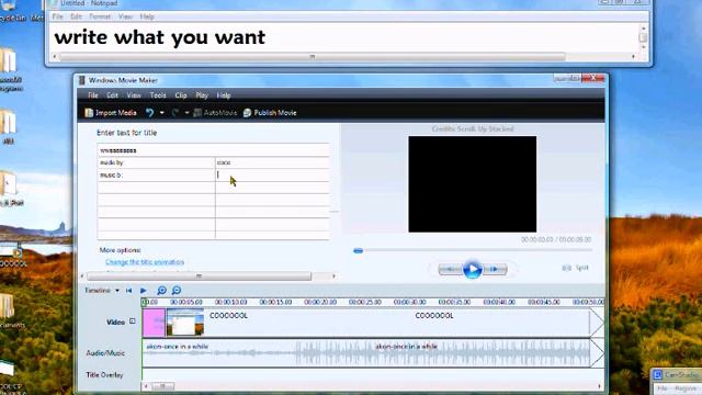 How to use windows movie maker (windows vista) смотреть онлайн