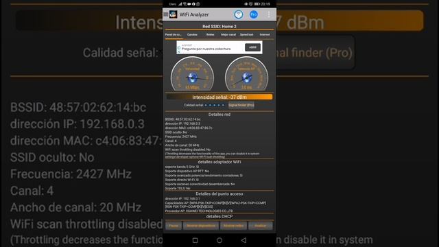Analizador de Espectro - Wifi analyzer Configuración en Español by Carlos Cifuentes смотреть онлайн
